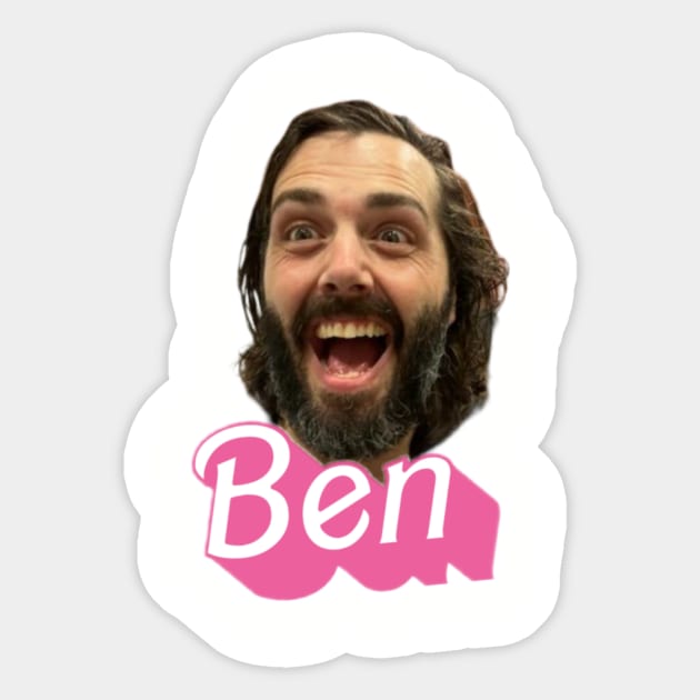 Ben Sticker by CaptainRedBeard007